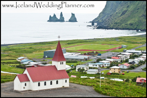 Vik Beach Church Iceland Wedding Ceremony Location